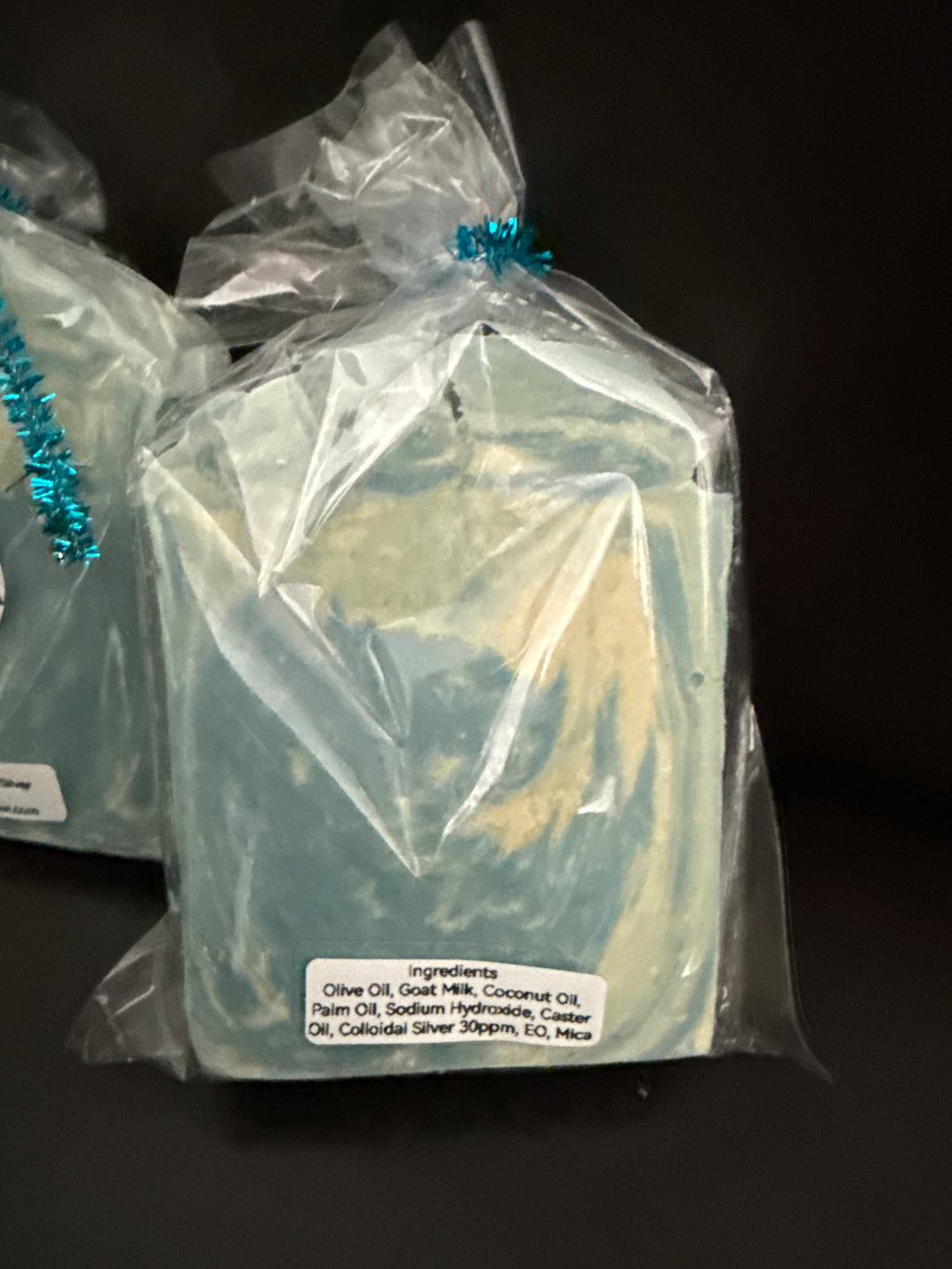 Colloidal Silver Eucalyptus Spearmint Goats Milk Soap