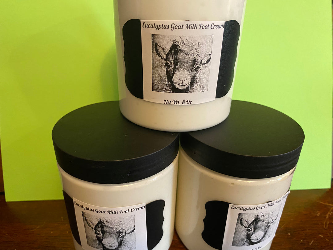 Eucalyptus Spearmint Goats Milk Body Butter W/Colloidal Silver