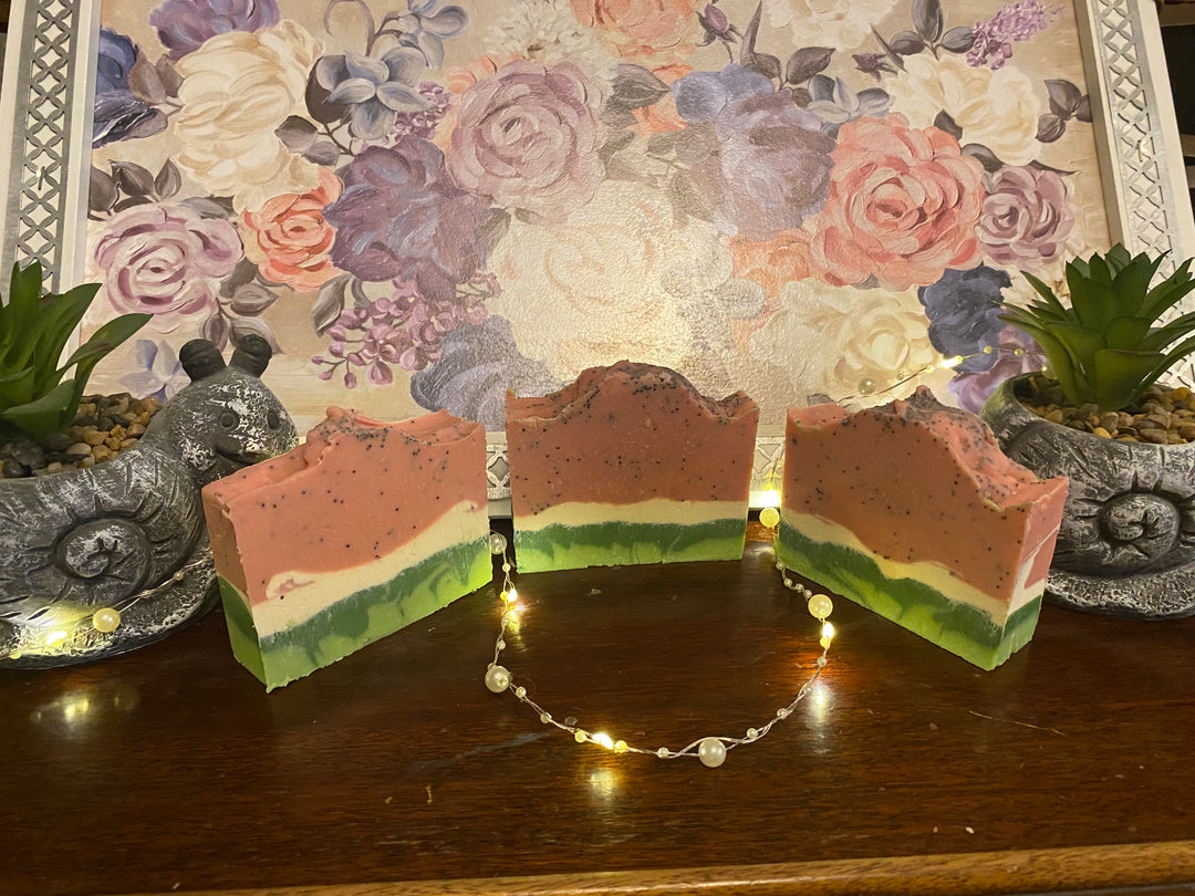 Watermelon Goat Milk Soap (coming Soon)