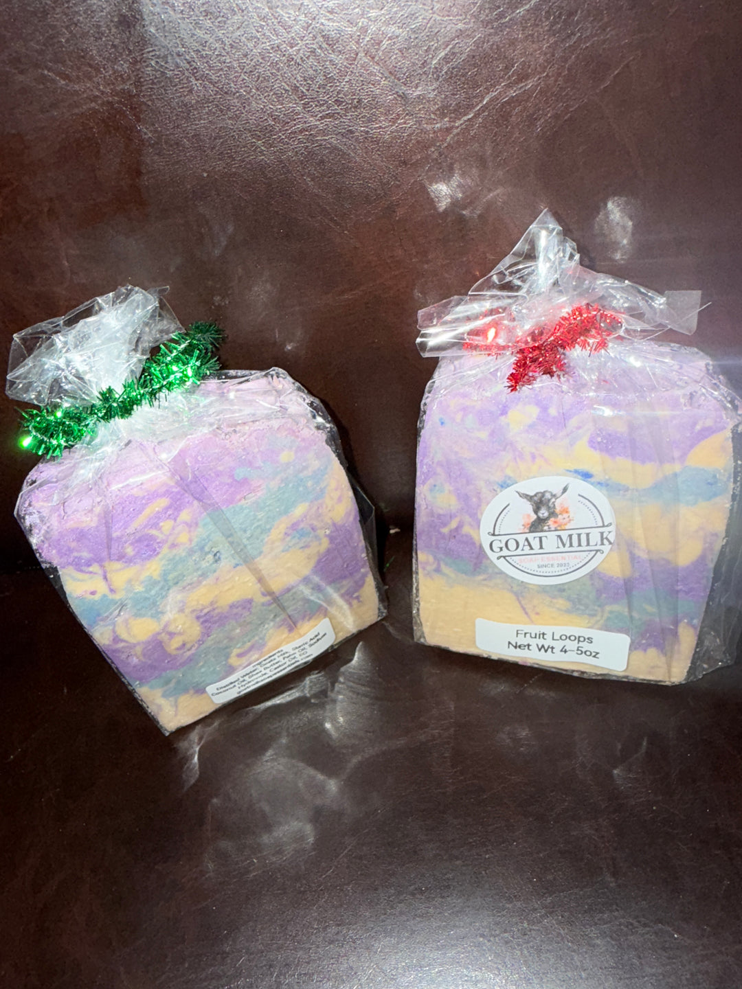 Fruit loops goat milk Soap