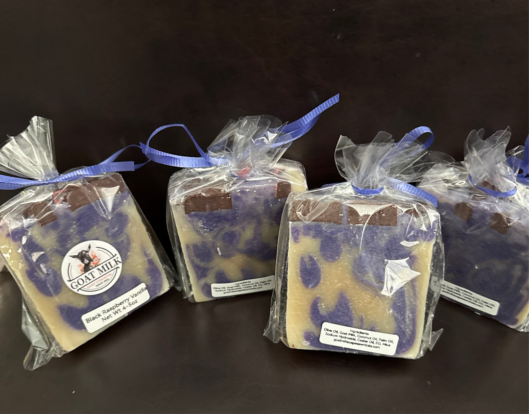 Black Raspberry Vanilla Goat Milk Soap