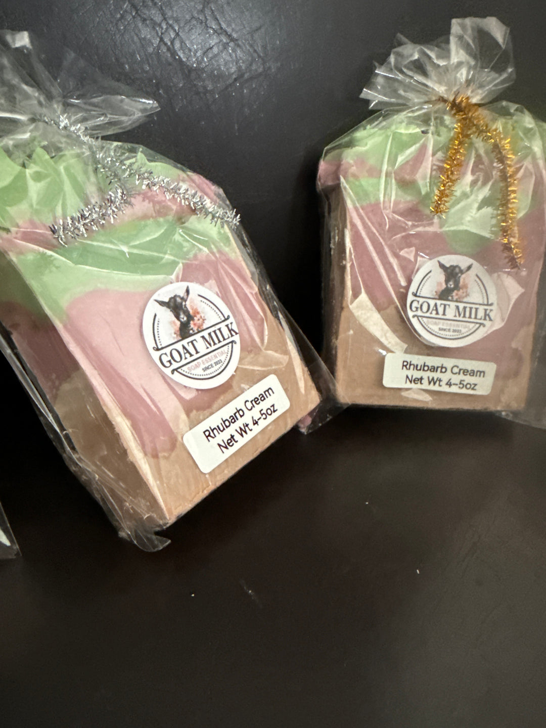 Rhubarb Coconut Cream Goat Milk Soap