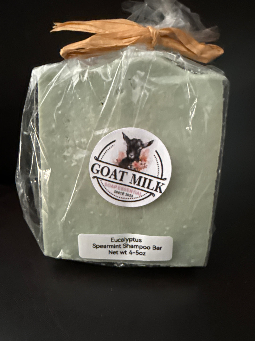 Eucalyptus spearmint Goats Milk Shampoo Bar